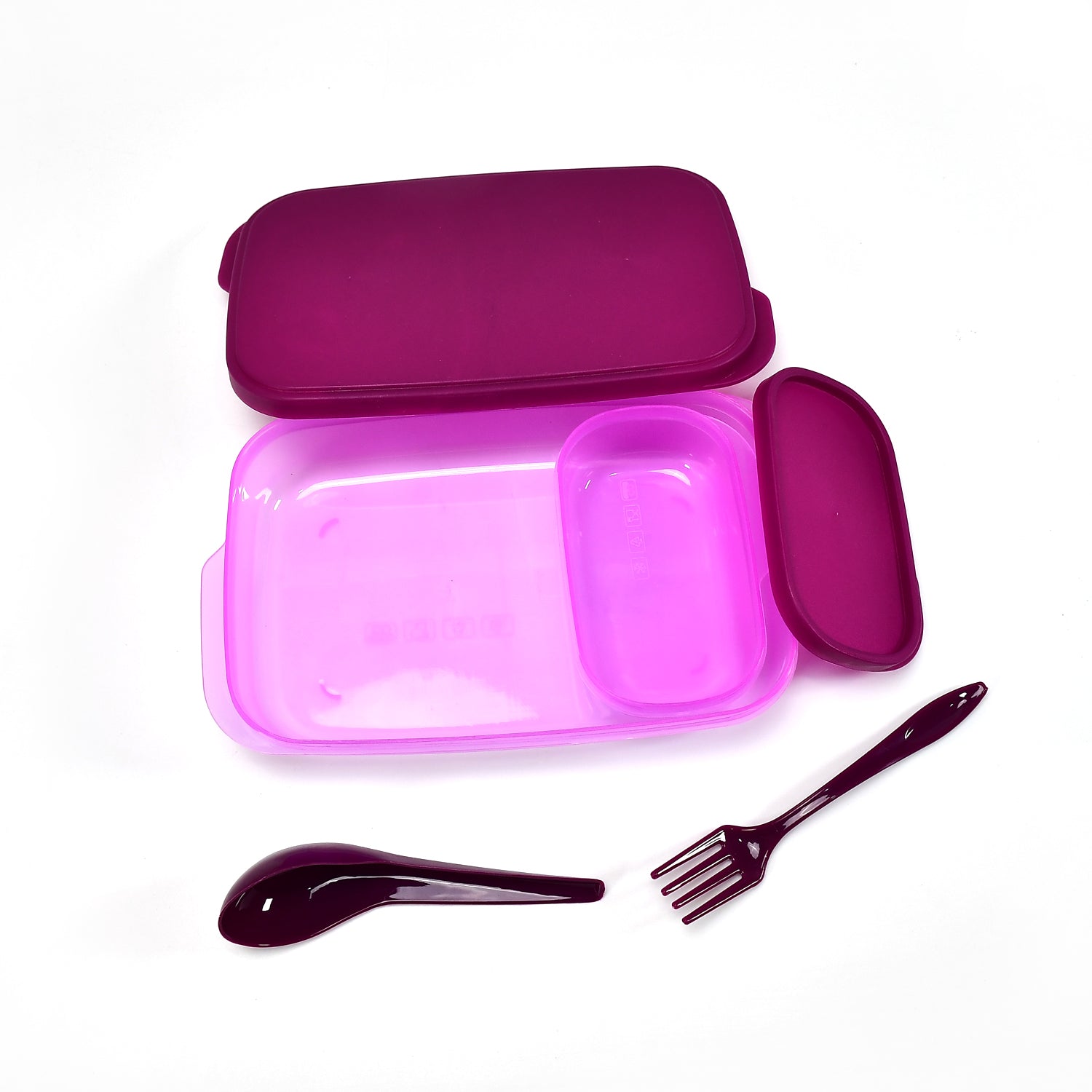 Food grade plastic lunch box with secure lid for freshness. Food grade plastic lunch box with secure lid for freshness.
